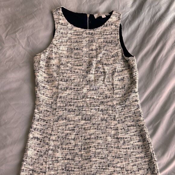 Grey tweed Ann Taylor Loft Dress - Picture 3 of 7